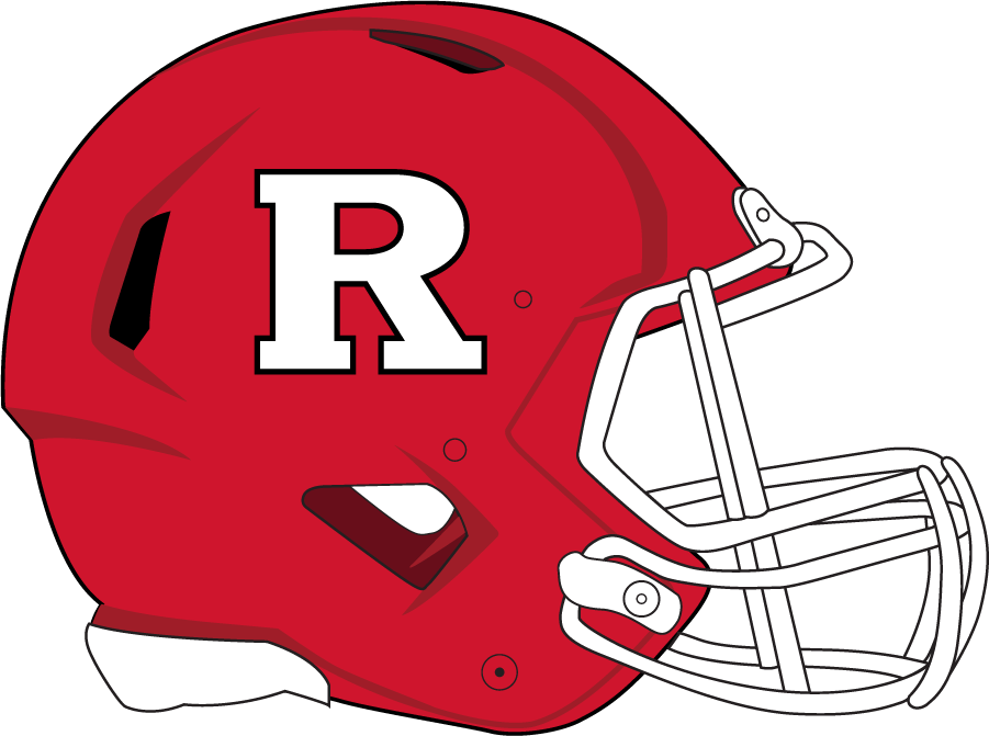 Rutgers Scarlet Knights 2018-Pres Helmet Logo v3 iron on transfers for clothing